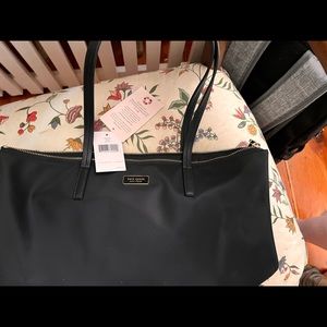 NWT Kate Spade black Hayden tote